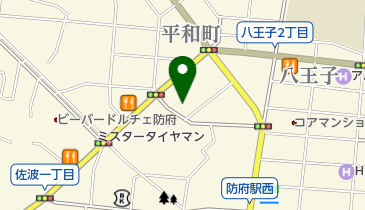 防府市 佐波公民館の地図画像