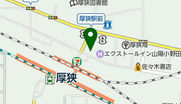 一倉洋品店の地図画像