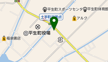 タナカ理容室の地図画像