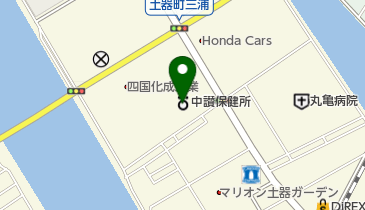 香川県子ども女性相談センター西部子ども相談センターの地図画像