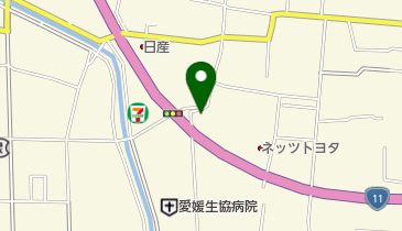 サンエルホーム 松山東店の地図画像
