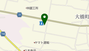 英進自動車の地図画像