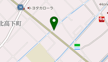 カードクタートップアスリートの地図画像