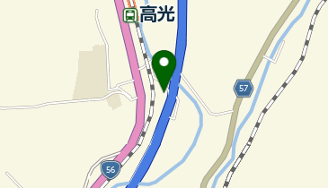 オートガレージの地図画像