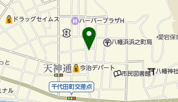 ナイトラウンジひらりの地図画像