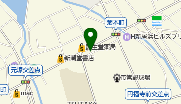 グレース美容室 元塚店の地図画像