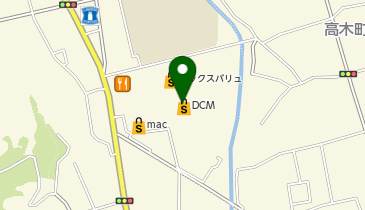 DCM 新居浜西店の地図画像