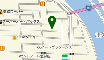 マジックガレージ高知の地図画像
