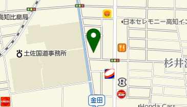 ニチイケアセンター 高知の地図画像