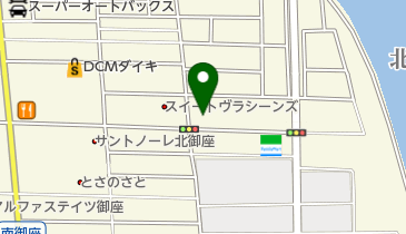 ナチュレールイオン化粧品通信販売セピアの地図画像