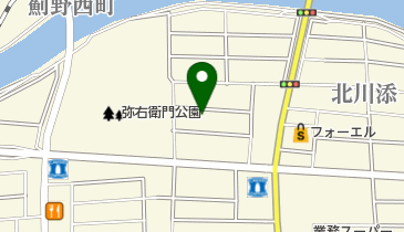 ヘアーメイクレスポワールの地図画像