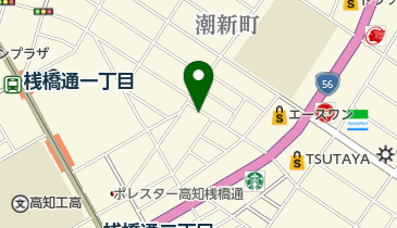 クローバー薬局の地図画像