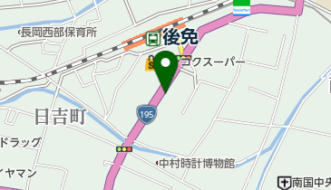 豊永鮮魚店の地図画像