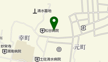 訪問看護ステーションしみずの地図画像