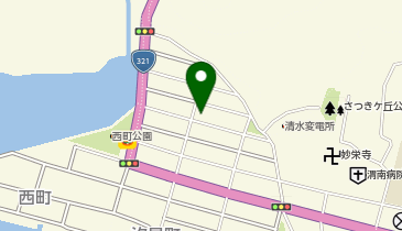社会福祉法人尽心会サンホームしおみの地図画像