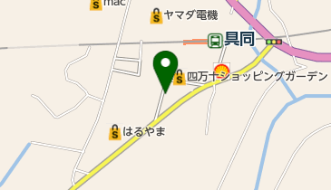 紀久屋四万十店の地図画像