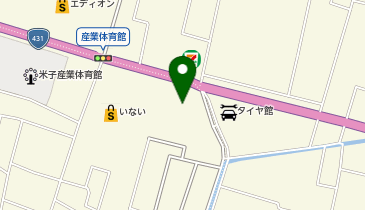 びんごやスーパーショップ米子店の地図画像