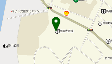 鳥取県臓器・アイバンク(公益財団法人)の地図画像