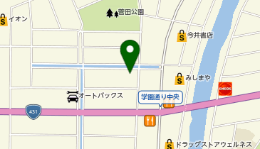 アリオン 学園店の地図画像