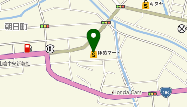 きらくやCHOCOTTOの地図画像