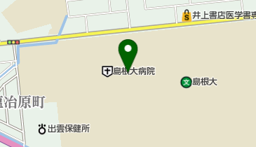 島根大学生協医学部ショップの地図画像