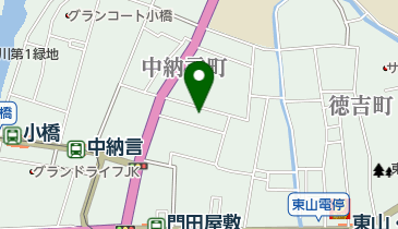 きもの屋桂の地図画像