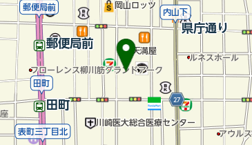 株式会社天満屋 岡山店 別館 パーリーゲイツの地図画像