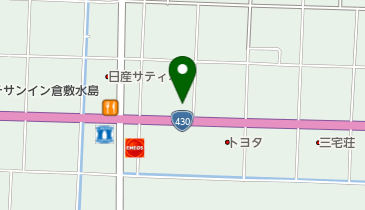 つぼ八水島店の地図画像