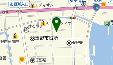 小野薬局宇野店の地図画像