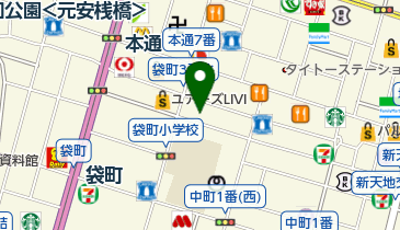 ネイルスティークSalon&Schoolの地図画像