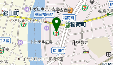 新健勝苑広島店の地図画像