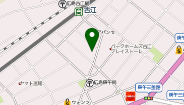 ほぐし屋古江店の地図画像