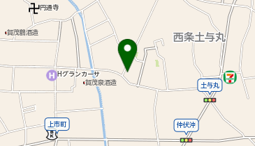 ひらた理容院の地図画像