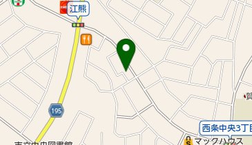 マチのとこやさん西条店の地図画像