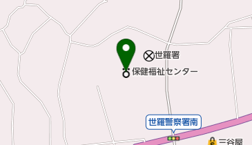 世羅町 甲山自治センターの地図画像