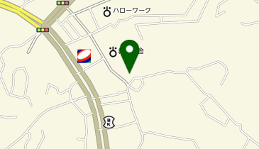 山口県下関児童相談所の地図画像