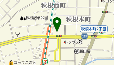 フラワーショップ花ごよみの地図画像