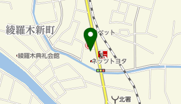 タカノ整骨院の地図画像