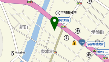 ワイエム証券株式会社宇部支店の地図画像
