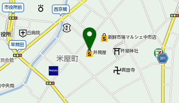 ネイルサロンディスコレ山口井筒屋店の地図画像