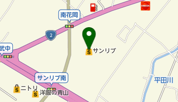 多津屋サンリブ下松店の地図画像