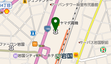 ワイエム証券株式会社岩国支店の地図画像