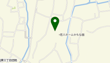かもな園 ケアハウス田園の地図画像