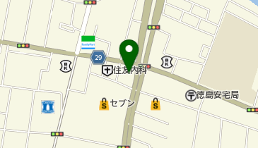 大衆理容 安宅店の地図画像