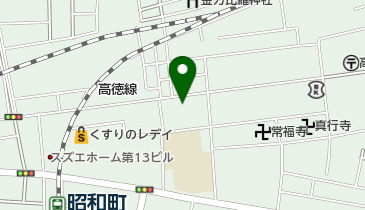 ミカワ調剤薬局 扇町1丁目店の地図画像