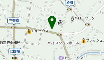 マナベ洋装店の地図画像