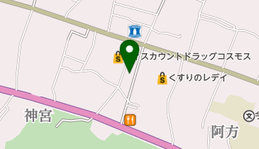 サロンドブランの地図画像