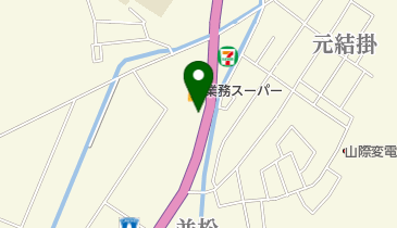 有限会社スポーツメイトホソイ 店舗の地図画像