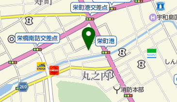 楽てん弁当の地図画像