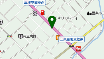 西川貸衣裳店の地図画像